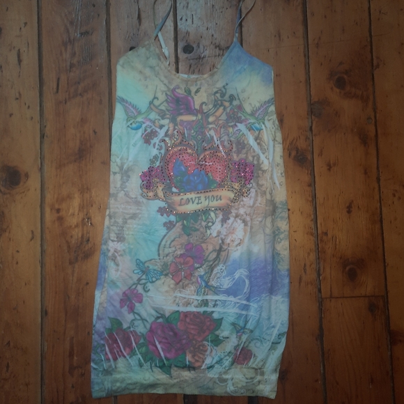 y2k Minidress/tank top - Picture 1 of 3